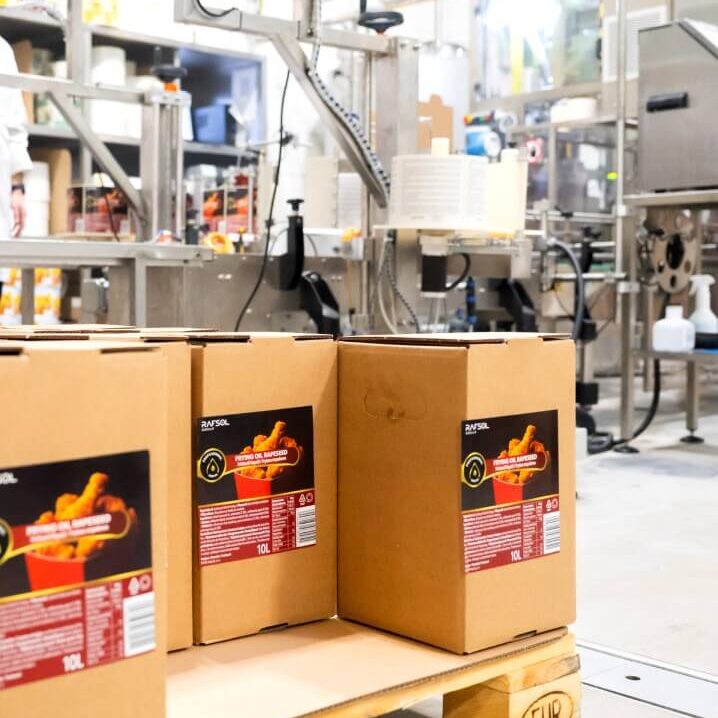 Frytury i oleje w pojemnikach bag-in-box