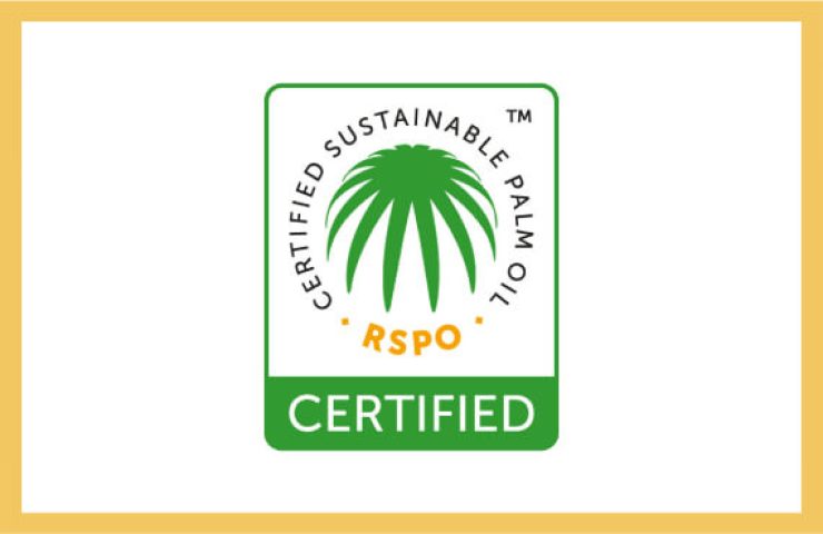 Olej palmowy z certyfikatem RSPO Palm oil certified