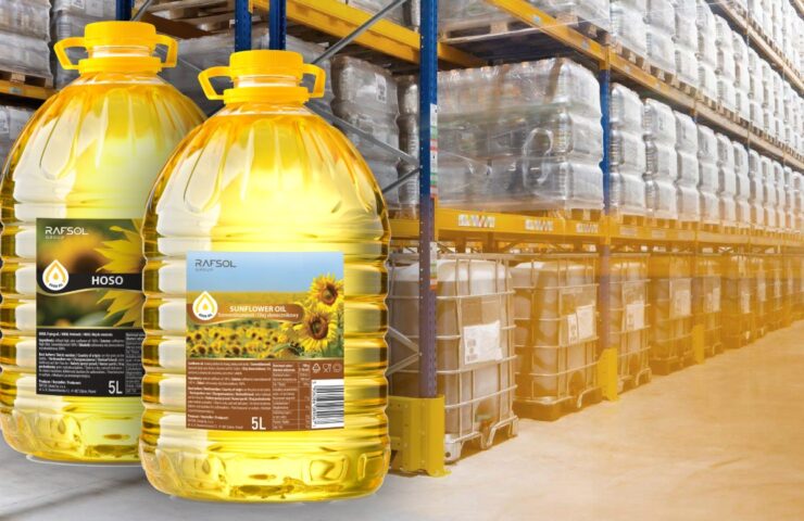 Olej słonecznikowy hurt – butelki 3 l, 5 l, 10 l, IBC 1000 l